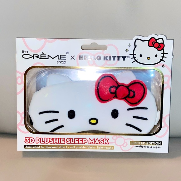 The Crème Shop x Hello Kitty 3D Plushie Sleep Mask - Picture 1 of 4